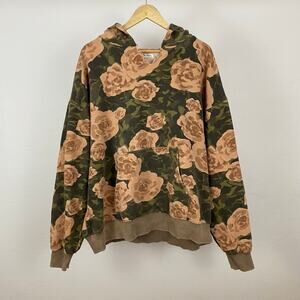 We The Free - Free People It's A Vibe Printed Hoodie - Earth Combo - Medium